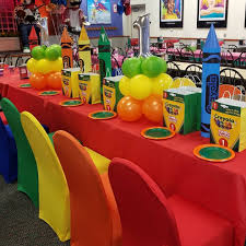 Myfirstcrayola Birthdayparty 1stbirthday Crayola Colorful Kidsparty Crayons Crayola Birthday Party Crayon Birthday Parties Painting Birthday Party