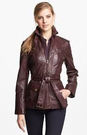 Marc New York By Andrew Marc Belted Leather Jacket Regular Petite Nordstrom Leather Jacket Marc New York Jackets