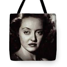 Bette Davis Vintage Hollywood Actress #5 Long Sleeve T-Shirt by Esoterica  Art Agency