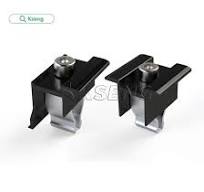 Black Solar Panel Mounting System Mid Clamp And End Clamp ...
