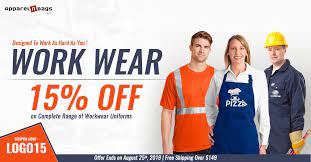 Workwear 15 Off Work Wear Work Uniforms Embroidered Workwear