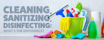 The Difference Between Cleaning, Sanitizing & Disinfecting