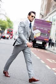 With the shoes, aim for a noticeable look. Grey Suit Style Cheaper Than Retail Price Buy Clothing Accessories And Lifestyle Products For Women Men