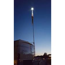 Flagpole Buddy Solar Powered Led Flagpole Light Camping World