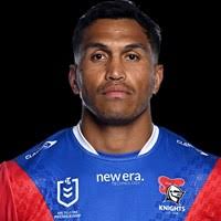 Official NRL profile of Jacob Saifiti for Newcastle Knights
