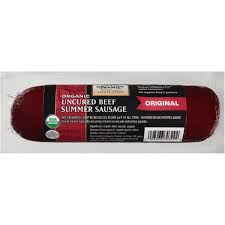 Thuringer, pork, beef, summer sausage, cervelat. Ewg S Food Scores Organic Prairie Uncured Beef Summer Sausage