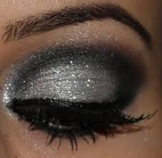 Black And Silver Eye Makeup Black Silver Eyemakeuporange Eye Makeup Skin Makeup Beautiful Makeup