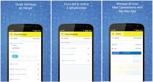 Choose the biller you want to make the payment to. Download My Idea Android App Manage Idea Postpaid Prepaid Connection