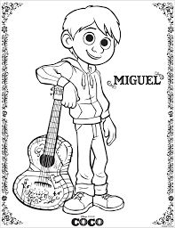 Some of my favorite movies are pixar movies! Disney Pixar Coco Coloring Pages Free Printable Life Family Joy