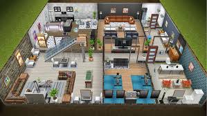 Modern Design Home For The Justice Family Front View Basement In My Sims Freeplay Sims Freeplay Houses Sims House House Design