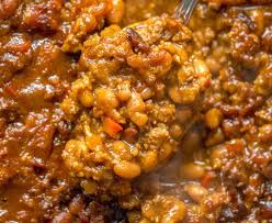 My favorite part is the brown sugar in the sauce. Trisha Yearwood S Baked Bean Casserole Skinny Recipes