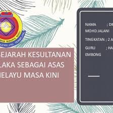 Kesultanan melayu melaka merupakan warisan kerajaan srivijaya yang berpusat di palembang , sumatera tenggara. Kajian Kes Sejarah Kesultanan Melayu Melaka Dinie Pptx El9rexy77rly
