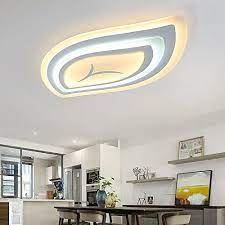 Get molto luce light fittings from skialight.co.uk. Yayalamp Dimmable Modern Led Ceiling Lights For Living Room Bedroom Remote Control Ultra Thin Acrylic Modern Led Ceiling Lamp 650x400x80mm Cool White Buy Online In Dominica At Dominica Desertcart Com Productid 50587597