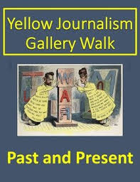 Yellow Journalism Spanish American War Gallery Walk Or Distance Learning Yellow Journalism American War The Spanish American War