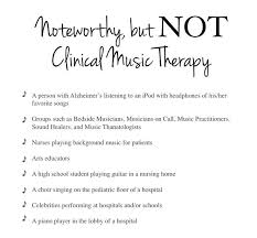 Setting The Record Straight What Music Therapy Is And Is Not Music Therapy Activities Music Therapy Music Therapist