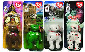 Mcdonalds ty beanie babies worth money. 90 S New In Box Rare Mcdonald S International Ty Beanie Baby Bears W Errors Ebay