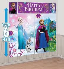 Frozen Scene Setter Party City Frozen Birthday Theme Disney Frozen Birthday Party Disney Frozen Party