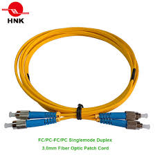 Fc Pc Fc Upc Fc Apc Simplex Duplex Singlemode Multimode Fiber Optic Patch Cord