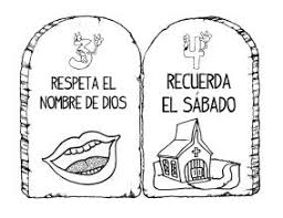 Ensenando A Los Ninos Los Diez Mandamientos Bible Crafts Bible For Kids Sunday School Crafts