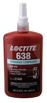 retaining compound high strength 250ml loctite 638