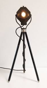 40 S Vintage Table Desk Tripod Lamp Theater Stage Studio Light Spotlight Tripod Lamp Lamp Vintage Spotlight