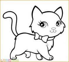 Aneka sketsa gambar kucing dan kelinci halaman mewarnai anak. 30 Ide Kucing Kelinci Sketsa Gambar Hewan Asiabateav