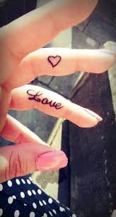 Finger Tattoo Heart Tattoo On Finger Love Finger Tattoo Finger Tattoos