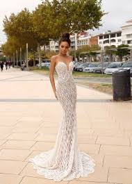 2019 Champagne Wedding Dress Boho Wedding Dresses Mermaid Trumpet Lace Design Bridal Gown C Wedding Gowns Mermaid Wedding Dress Fabrics Wedding Dress Champagne
