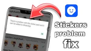 Maybe you would like to learn more about one of these? There S A Problem With This Sticker Pack And It Can T Be Added To Whatsapp Youtube