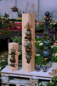 Stehle Ceramic Art Sculpture Garden Pottery Pottery Painting