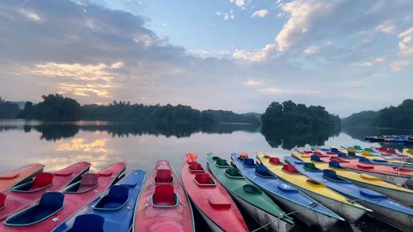 Camping and Kayaking at Mohamaya Lake Mirsharai Chittagong Bangladesh