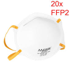 Der schutz der atemwege über mund und nase ist essenziell wichtig. 20x Ffp2 Atemmaske Schutzmaske Schutzstufe Ffp2 Real De