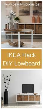 Diy Ikea Hack Selber Lowboard Machen Today Pin Ikea Diy Ikea Hack Living Room Cheap Apartment Decorating