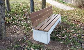 Angulus Sedes Pontis 3 Parkbank U Form Mit Rucken Lehne 3teil Beton Gartenbank Gartenbank Betongarten