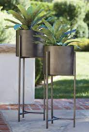 Maybe you would like to learn more about one of these? Dundee Bronze Floor Indoor Outdoor Planters Crate And Barrel In 2021 Indoor Plant Pots Indoor Plant Shelves Iron Planters