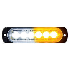 Buyers Products Company Amber Clear Led Horizontal Strobe Light 8891902 The Home Depot