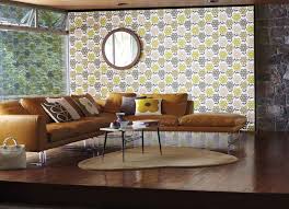 Orla kiely snail candle moulded scented 200g. Orla Kiely Wallpaper Rhododendron Autumn