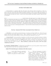 Maybe you would like to learn more about one of these? Free New Jersey Living Will Instruction Directive Pdf Eforms