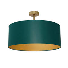 There are 6 results, your applied filters are, colour green Green Ceiling Lamp Ben Green Gold 3x E27 Lunares Store