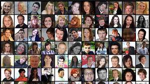 33 av de omkomne var under 18 år. 22 Juli Ofrene