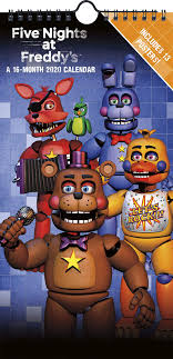Fnaf collection poster restored (original image by /u/caststarmen). Five Nights At Freddy S 2020 Mini Poster Calendar Trends International 9781438871592 Amazon Com Books