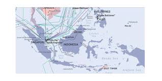 Obtenha um segundo vídeo stock com 25.000 segundos de submarine internet cable map. Inilah Peta Urat Nadi Internet Dunia 2014
