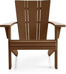 Vista Ii Teak Adirondack Chair Reviews Crate And Barrel In 2020 Adirondack Chair Teak Adirondack Chairs Modern Adirondack Chair
