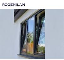 Ventana panorámica personalizada de estilo francés europeo, ventana de  cristal abatible para cocina, ventana corredera de aluminio para  inclinación y giro del baño