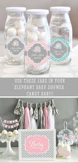 Pink Elephant Baby Shower Favors Elephant Birthday Party Favors Milk Bottles For Elephant Baby Shower Favors Pink Elephants Baby Shower Baby Shower Favors