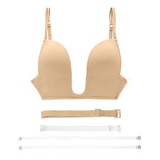 YANDW Designer Super Push up Bra plunge plus size women bralette underwear  Sexy Brassiere deep V 70 75 80 85 90 95 A B C D E|Bras| - AliExpress