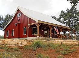 No The Outside Ain T Log But Just Wait Until You See The Inside I Really Like This Barn House Kits Barn Style House Plans Barn House Plans