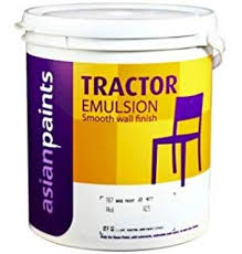 asian paint tractor emulsion 20 l white amazon in home