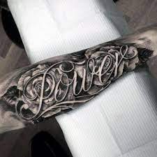 50 Last Name Tattoos For Men Honorable Ink Ideas Tattoo Font For Men Forearm Name Tattoos Forearm Word Tattoo