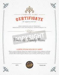 Kann ich mir da ein neues ausstellen lassen? Weinlese Retro Rahmen Kunst Zertifikat Design Vorlage Fototapete Fototapeten Anerkennung Ehren Gutschein Myloview De